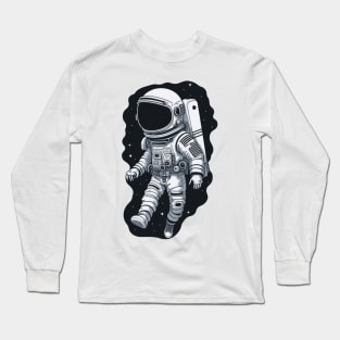 astronaut in space Long Sleeve T-Shirt